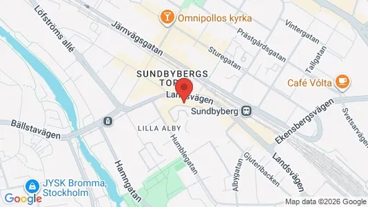 Apartments for rent i Sundbyberg - kort over placeringen