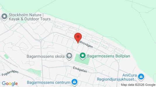 Apartments for rent i Stockholm South - kort over placeringen
