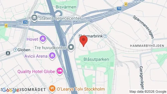 Apartments for rent i Stockholm South - kort over placeringen