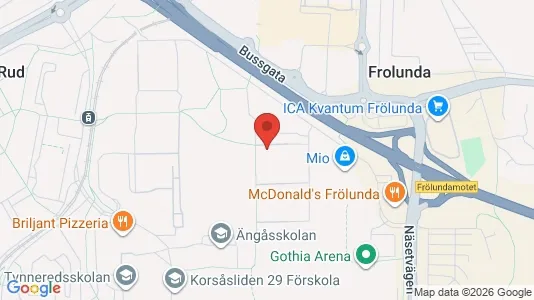 Apartments for rent i Askim-Frölunda-Högsbo - kort over placeringen