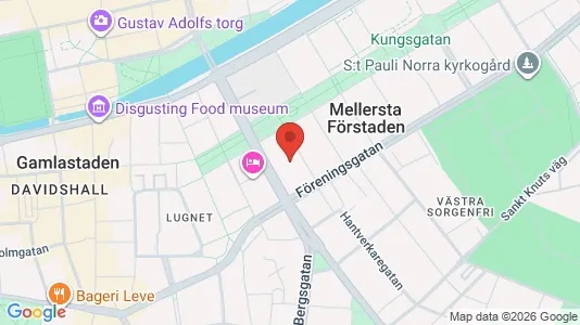Apartments for rent i Malmö City - kort over placeringen