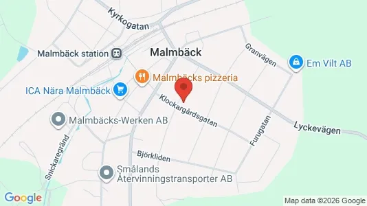 Apartments for rent i Nässjö - kort over placeringen