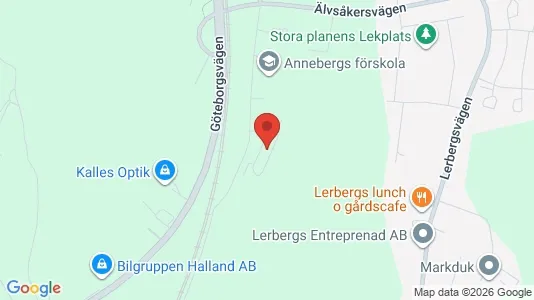 Apartments for rent i Kungsbacka - kort over placeringen