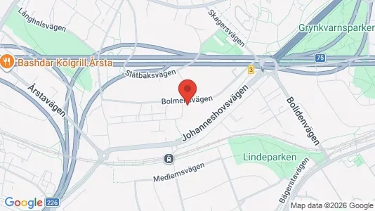 Apartments for rent i Hammarbyhamnen - kort over placeringen