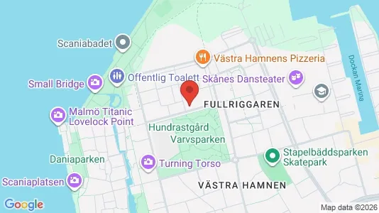 Apartments for rent i Malmö City - kort over placeringen