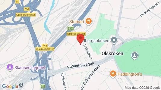 Apartments for rent i Örgryte-Härlanda - kort over placeringen
