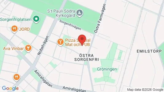 Apartments for rent i Malmö City - kort over placeringen