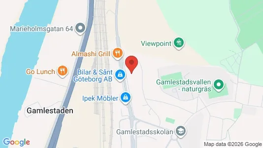 Apartments for rent i Gothenburg East - kort over placeringen