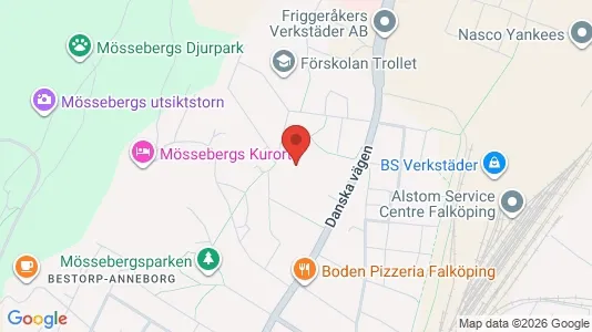 Apartments for rent i Falköping - kort over placeringen