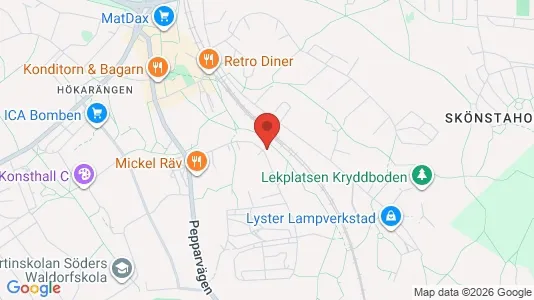 Apartments for rent i Stockholm South - kort over placeringen