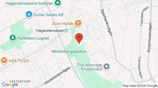 Apartments for rent i Stockholm South - kort over placeringen