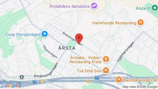 Apartments for rent i Hammarbyhamnen - kort over placeringen