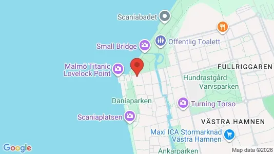 Apartments for rent i Malmö City - kort over placeringen