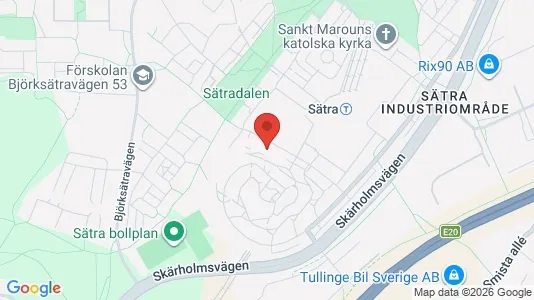 Apartments for rent i Stockholm South - kort over placeringen