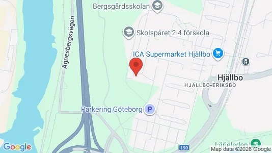 Apartments for rent i Angered - kort over placeringen