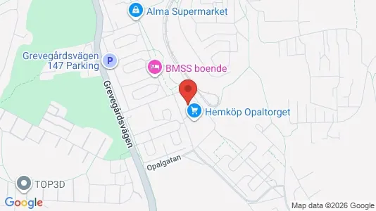 Apartments for rent i Askim-Frölunda-Högsbo - kort over placeringen