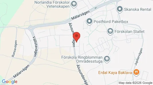 Apartments for rent i Upplands Väsby - kort over placeringen