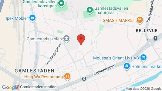 Apartments for rent i Gothenburg East - kort over placeringen