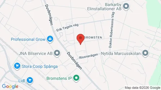 Apartments for rent i Stockholm West - kort over placeringen