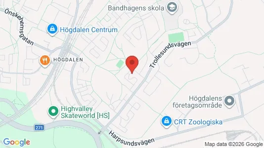 Apartments for rent i Stockholm South - kort over placeringen