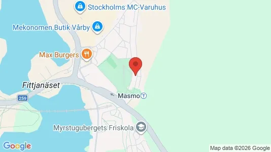 Apartments for rent i Huddinge - kort over placeringen