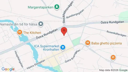 Apartments for rent i Nyköping - kort over placeringen