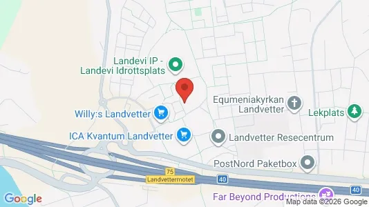 Apartments for rent i Härryda - kort over placeringen