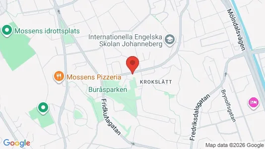Apartments for rent i Johanneberg - kort over placeringen