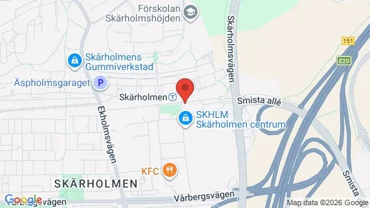 Apartments for rent i Stockholm South - kort over placeringen