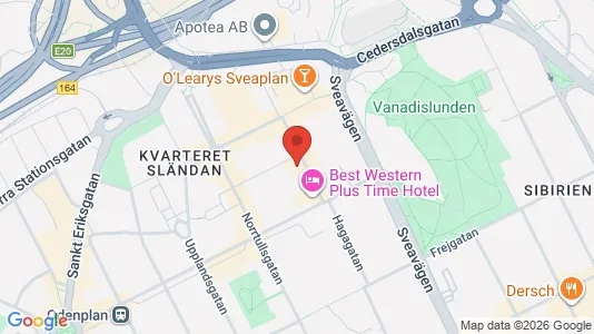 Apartments for rent i Vasastan - kort over placeringen