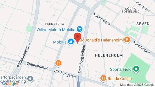 Apartments for rent i Malmö City - kort over placeringen