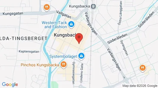 Apartments for rent i Kungsbacka - kort over placeringen