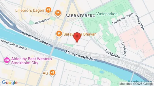 Apartments for rent i Vasastan - kort over placeringen