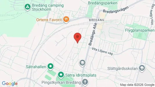 Apartments for rent i Stockholm South - kort over placeringen