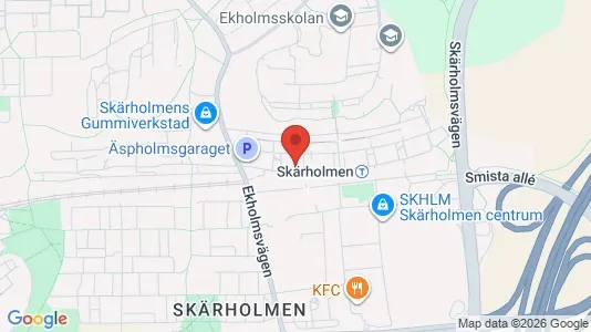 Apartments for rent i Stockholm South - kort over placeringen