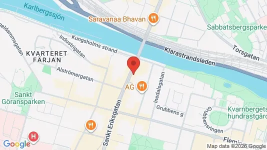 Apartments for rent i Kungsholmen - kort over placeringen