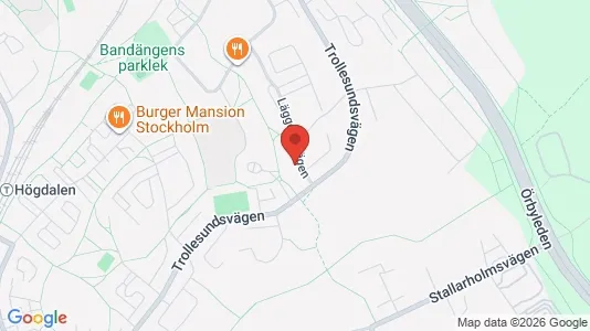 Apartments for rent i Stockholm South - kort over placeringen