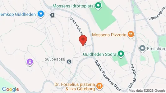 Apartments for rent i Gothenburg City Centre - kort over placeringen