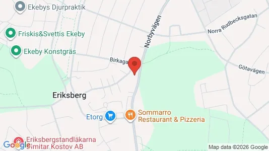 Apartments for rent i Uppsala - kort over placeringen