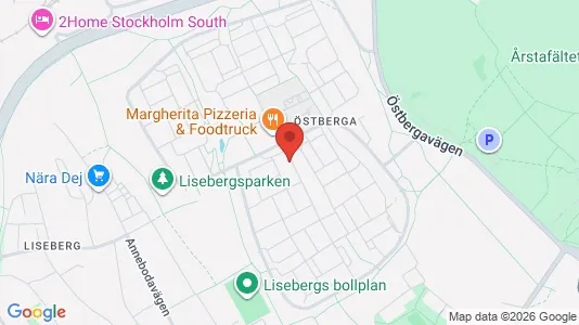 Apartments for rent i Stockholm South - kort over placeringen