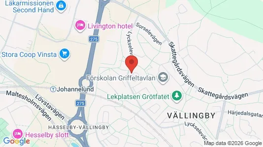 Apartments for rent i Stockholm West - kort over placeringen