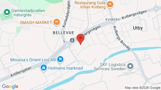 Apartments for rent i Gothenburg East - kort over placeringen
