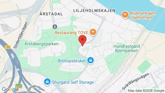 Apartments for rent i Södermalm - kort over placeringen