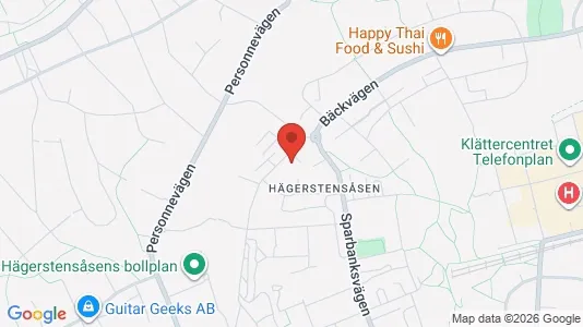 Apartments for rent i Stockholm South - kort over placeringen