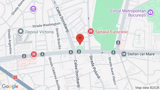 Apartments for rent i Bucharest - Sectorul 1 - kort over placeringen