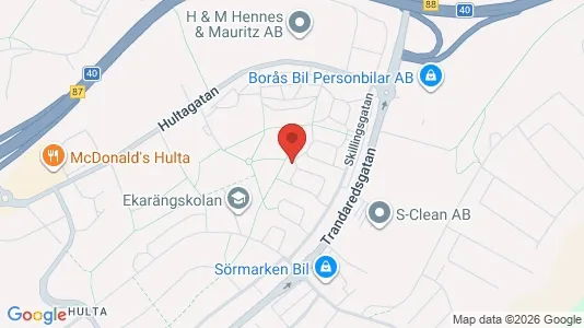 Apartments for rent i Borås - kort over placeringen