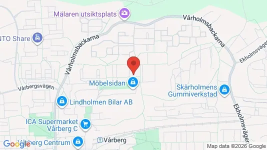 Apartments for rent i Stockholm South - kort over placeringen