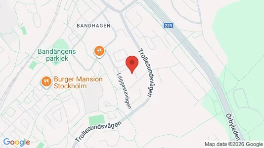 Apartments for rent i Stockholm South - kort over placeringen