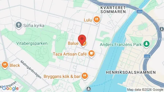 Apartments for rent i Södermalm - kort over placeringen