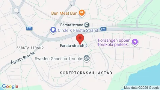 Apartments for rent i Stockholm South - kort over placeringen
